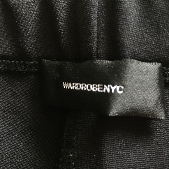 New WARDROBE.NYC Black High Rise Ankle Side Zip Leggings L - Picture 7 of 9